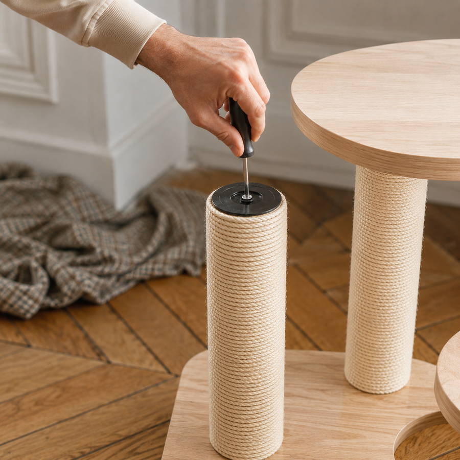 Poteau sisal de rechange