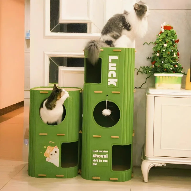 Nid de chat fermé