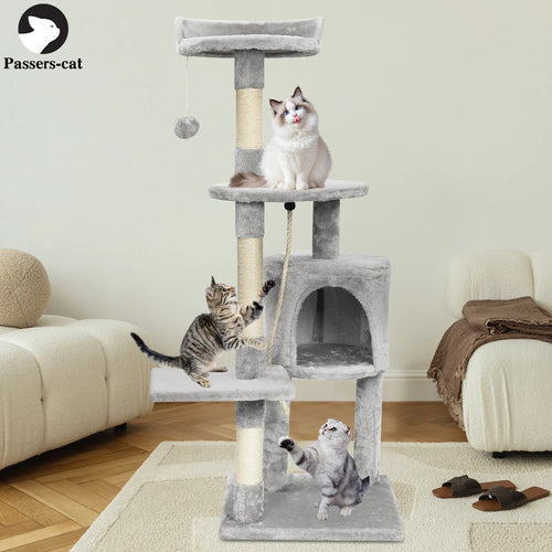 Arbre à chat avec double niche